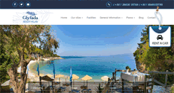 Desktop Screenshot of paxos-glyfadabeach.com